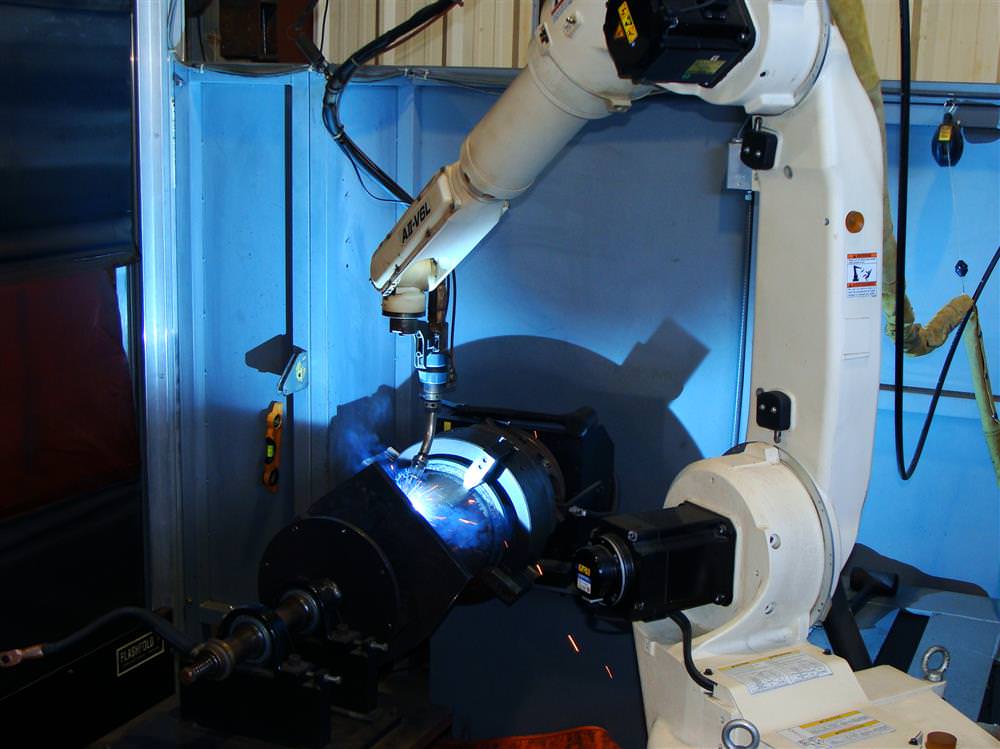 Image of Tandemloc's Robotic Welding Department